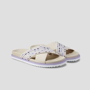 VIVAIA Criss Cross Straps Slides